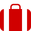travel bag icon