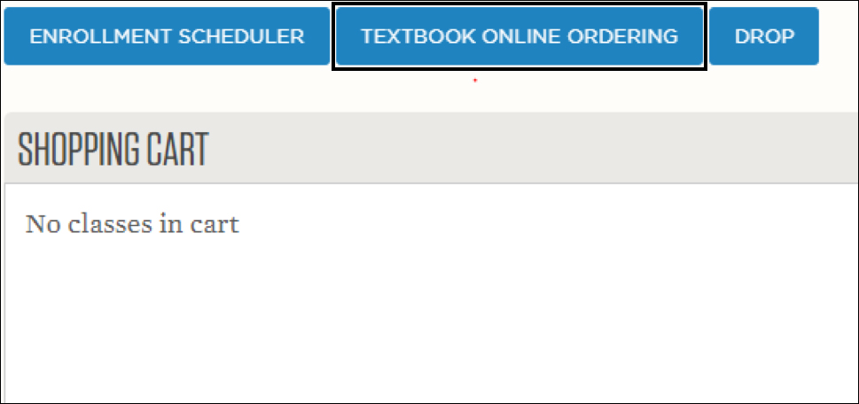Textbook Online Ordering