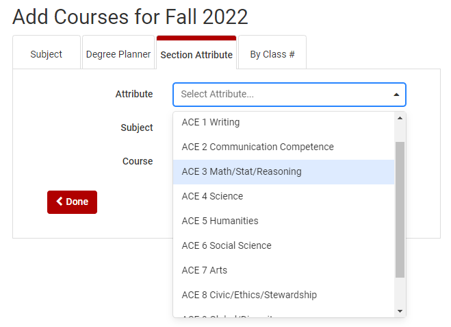 Add course